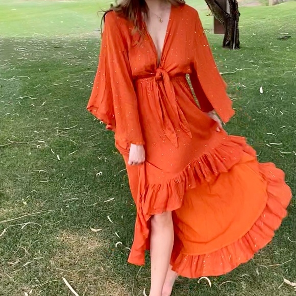 Shimmer high low dress from sundress brand - Picture 11 of 16